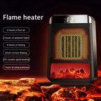 Portable Electric Heater Portable Desktop 1000W PTC Heating Fan Warm Air Blower for Household Office Mini Space Heater