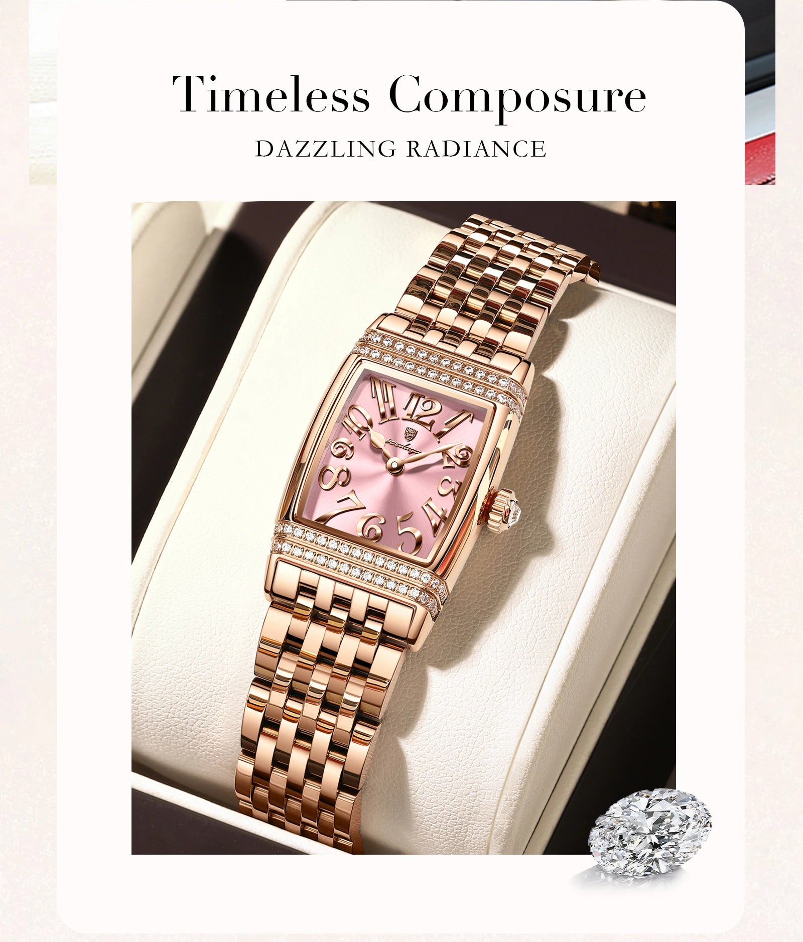 POEDAGAR Elegant Watch For Woman Stainless Steel Quartz Waterproof Ladies Watch High Quality Casual Women's Watches Female Reloj