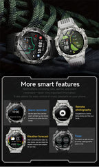 GPS Sports Smartwatch Men Women Swim Waterproof Fitness Tracker 2GB Memory Offline Maps  SpO2 Rugged Outdoor Smartwatch for Men