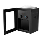 Compact Electric Water Cooler Fast Heating Hot Cold Desktop Dispenser with Removable Basin for Home Office Bedroom Use