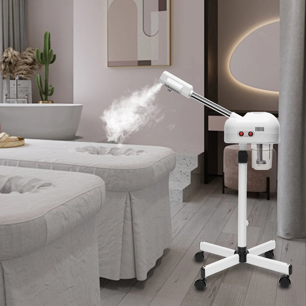750ML Professional Facial Steamer, 800W Adjustable Skin Care Equipment, Steamer for Salon Beauty and Spa Shop