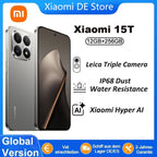Global Version Xiaomi 15T Ultra-slim Smartphone 12GB 256GB Professional Laica Triple Camera Immersive 6.83 "Display 7.5mm Thin Slim Body