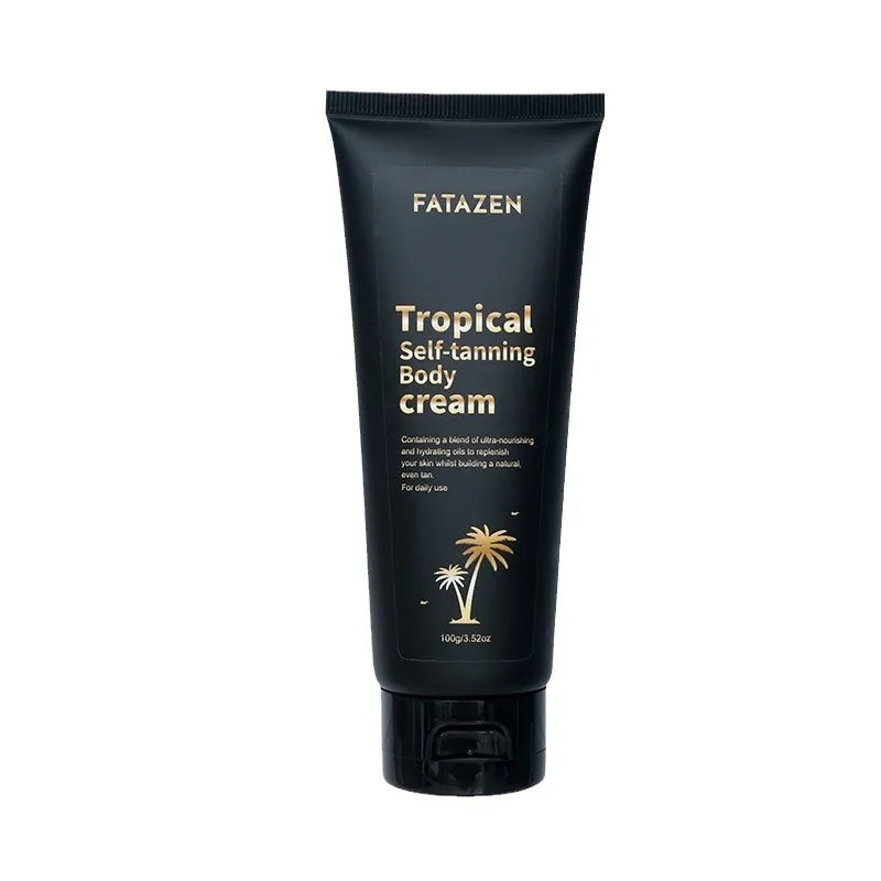 Instant Dark Tanning Lotion - Natural Self-tanner, bringing the body a stripe-free medium dark gradient tan Ürün ana görseli