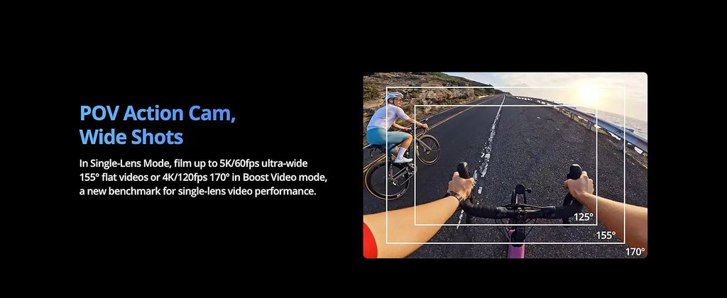 DJI Osmo 360 Standard Bundle 360 Camera with 1 Inch ° Imaging ° Video in 8K Native ° Photo in 120MP Osmo 360