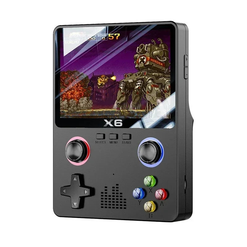 Retro Handheld Game Console 3.5Inch IPS Screen Dual 3D Joystick 11 Simulators GBA Video Game Players 10000+ Games for Kids Gifts