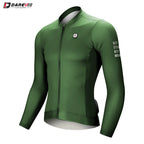 DAREVIE Cycling Jersey Small Size SPF 50+ Training Level Men Women Long Sleeves Cycling Jersey Breathable Man Cycling Maillott