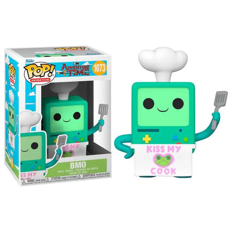 Funko POP! Adventure Time Action Figure BMO Kiss my Cook 9 cm