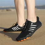 Unisex Quick Dry Water Shoes Men Women Colorful Beach Swimming Surfing Seaside Aqua Shoes Couple Barefoot Upstream Sneakers