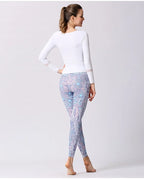 Cloud Hide Women Home Yoga Pants Fitness Gym Exercise Sports Leggings High Waist Sexy Long Print Tights Workout Running Trouser