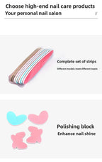 Manicure Set Powder Nail Kit Strengthener Professional Versatile Tools for Travel Girls Women Home Beauty Polishing Wax