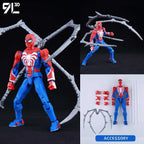 9L3D Printed Deadpool Wolverine Batman Spider-Man Venom Action Figures Dummy13 Lucky13 T13  Anime Model Toys Collectors Gifts