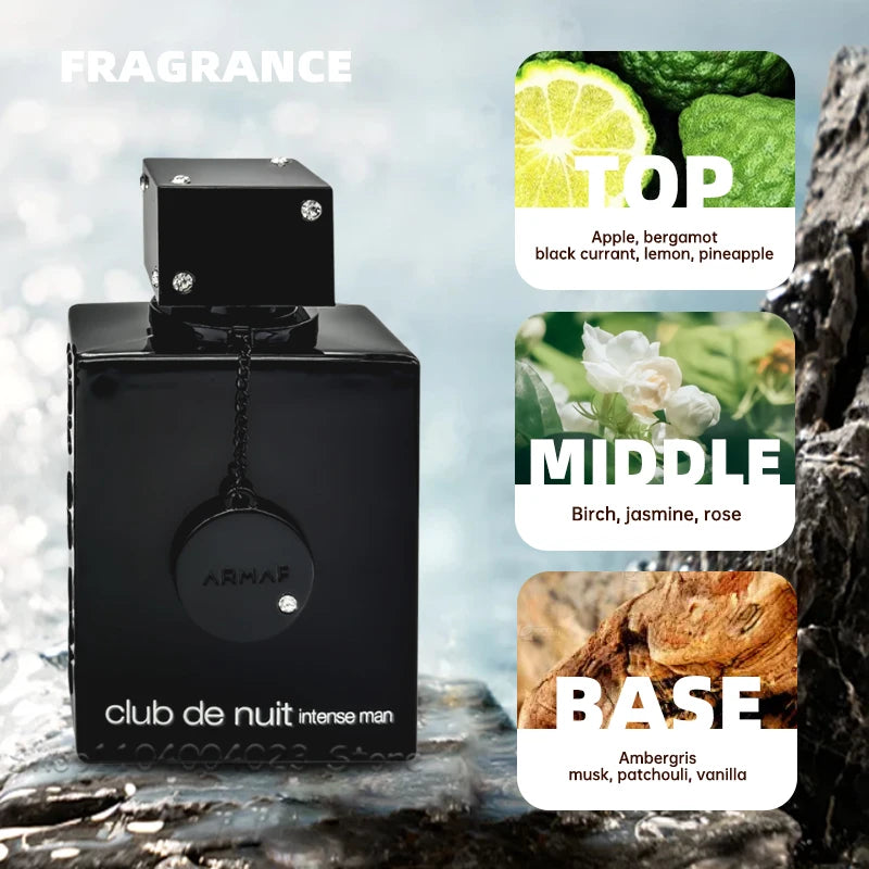 105ML Armaf Club De Nuit Intense Man Eau De Toilette Perfume Woody Spicy Attract Women Long-lasting Fragrance For All Occasions Secondary image