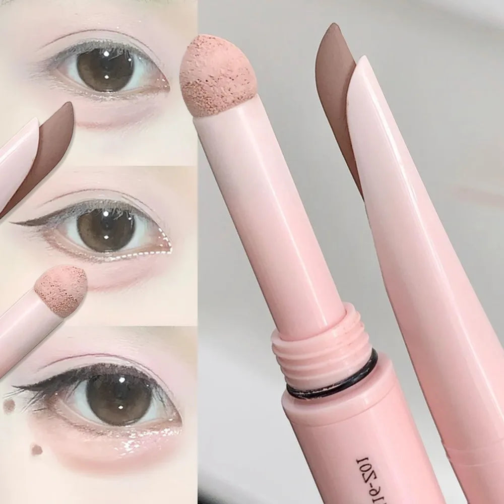 Double-end Lying Silkworm Eyeliner Pencil Diamond Glitter Matte Aegyosal Pen Brightening Cream Shadow Highligher Eye Makeup Ürün ana görseli