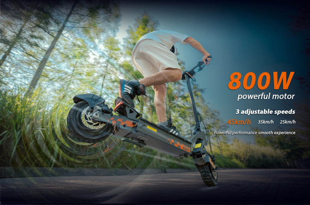 KUKIRIN G2-Adult E Scooter 10 inch Tire 800W Motor Foldable Scooter City commuting EScooter 48V15AH All Terrain E-Scooter