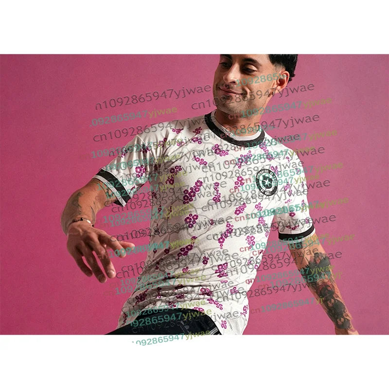New Arrive Fashion Chile 2026 Away Kit Soccer Training T-shirt Men's Adults Quick Drying Breathable Football Jersey Fans T-shirt Ürün ana görseli