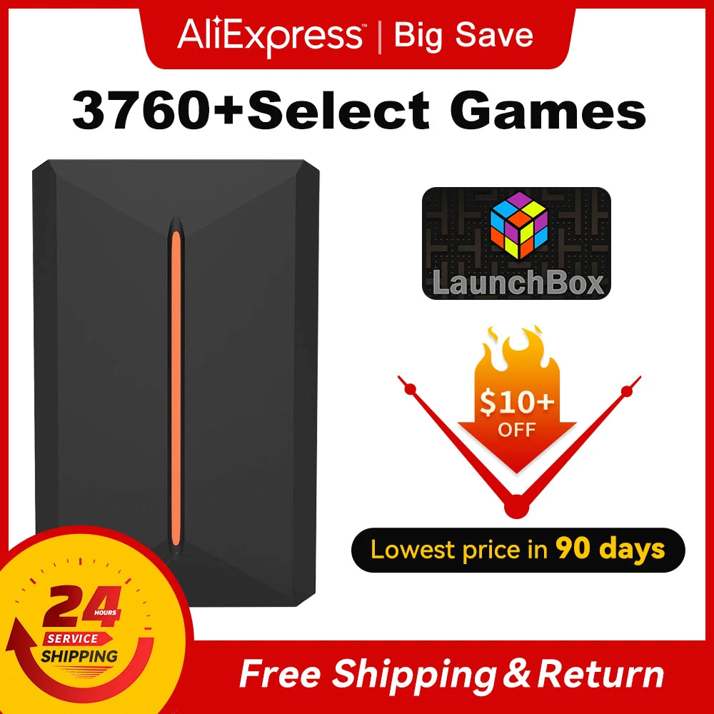 3760+ 3D/AAA Games for PS4/PS3/PS2/Switch/WII/WIIU/N64/DC Etc Portable 500GB Launchbox External Gaming Hard Drive for Windows PC Ürün ana görseli