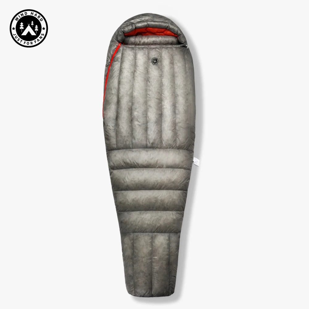AEGISMAX Wind Hard Dusk Upgrade 7D Nylon DWR 800FP Ultra Dry Down Pro Ultralight Sleeping Bag Camping and Hiking for Men & Women Ürün ana görseli