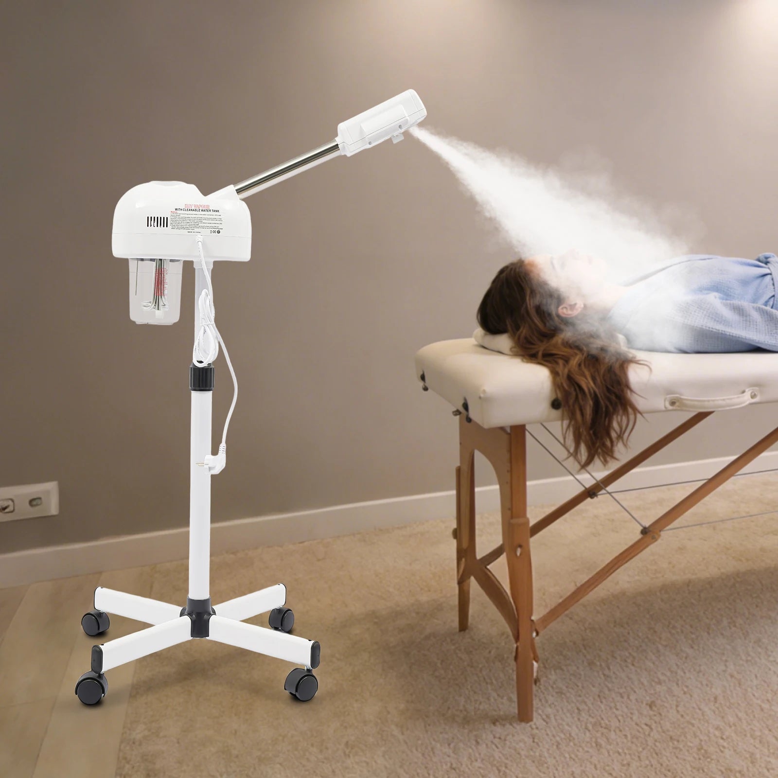 Professional 2 In 1 Ozone Facial Steamer with Automatic Power-Off Protection for Home Beauty Salon Spa Skin Care Ürün ana görseli