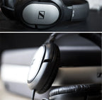 Sennheiser HD206 Over-Ear Wired HiFi Drivers Stereo Bass Audiophile Headphones Original Noise-Canceling Monitoring Headset
