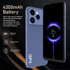 FUFFI Global Vision i17 Pro Max Smartphone Android 8GB RAM 256GB ROM 6.56 Inch Phone 720x1612HD 24+48MP 5G Network Mobile Phones
