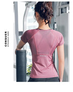 Women's Sports Wear For Fitness Running Jogging Seamless Long Sleeve Gym Woman Sport Shirt Yoga Top Female Workout Tops T-shirt