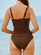 Strappy Slim Tankini Two Piece Swimsuit Women 2026 Swimwear Female Bathers Bathing Swimming Swim Suit Beachwear