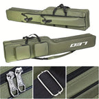 1.3m 2-layer Foldable Large Belly Sea Fishing Bag Portable Large Capacity Fishing Tackle Storage Bag Outdoor Fishing Tool Kit