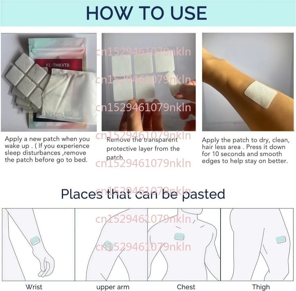 30 Patches Thyroid Support Transdermal Patches With Iodine, Selenium, Magnesium, Zinc, Vitamin B12 for Optimal Health