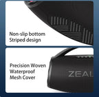 ZEALOT-S97 80W Portable Outdoor Bluetooth Speaker, HiFi Sound, Subwoofer, Dual Pairing, Fast Charging, 16000mAh Battery