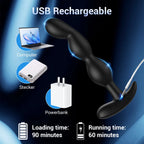 APP Bluetooth Anal Plug Vibrator for Men Prostate Massager Wireless Remote Butt Plug Vibrating Adult Sex Toys for Women Male Gay