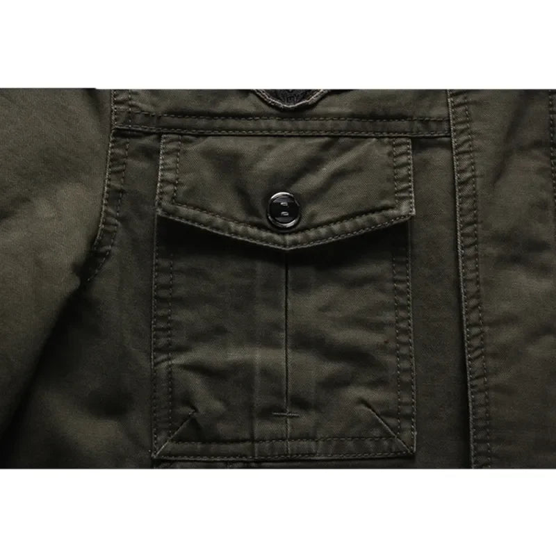 2024 new Spring Autumn Men's Bomber Jacket Casual Male Tactical Coats Baseball Slim Outwear Windbreaker Tooling Jackets