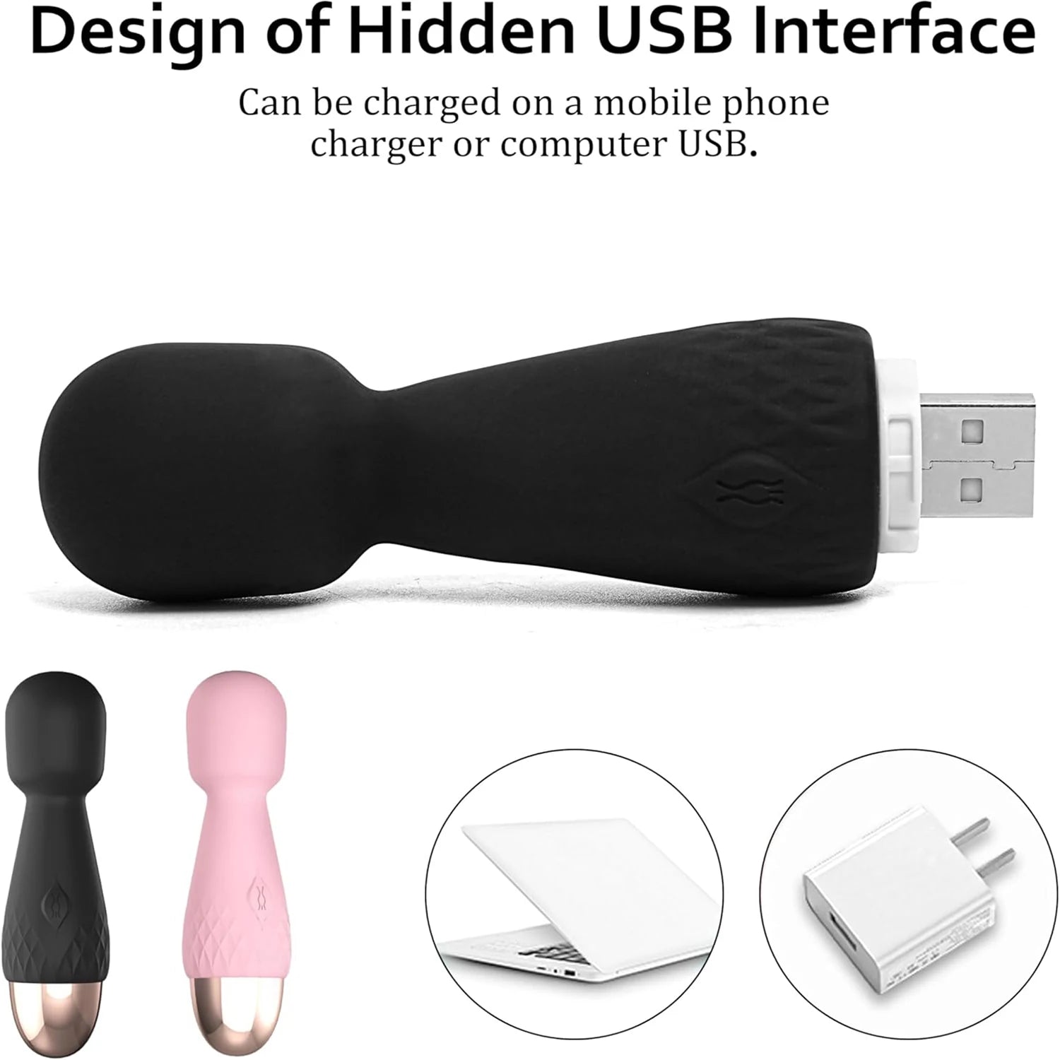 Mini Powerful Silent Personal Silicone Sex Toys for Women Vibrator AV Stick Adult Female Dildo Massage G Spot Vibrator Adult 18