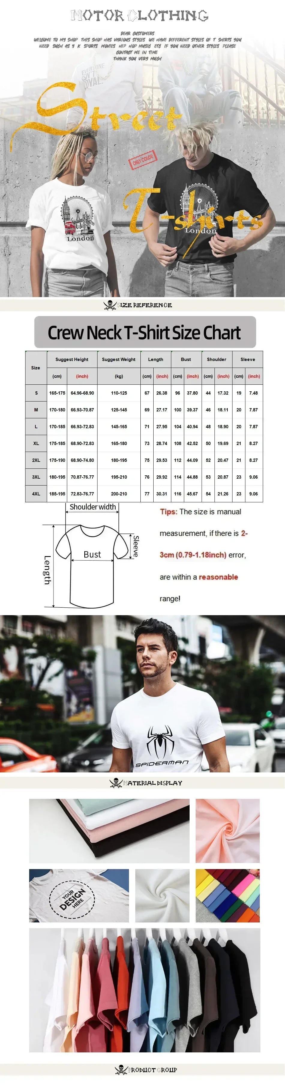 Tops and Tees Gothic Clothing Cotton T-shirts for Women Tshirts Men Cool Tee Sports Shirt Man Men's Short Sleeve T-shirt Clothes