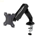 U2JE Single Stand Mount Heavy-Duty Fully Adjustable Desk Clamp Arms for Computer Screens Fits Most 13-27'' Monitors