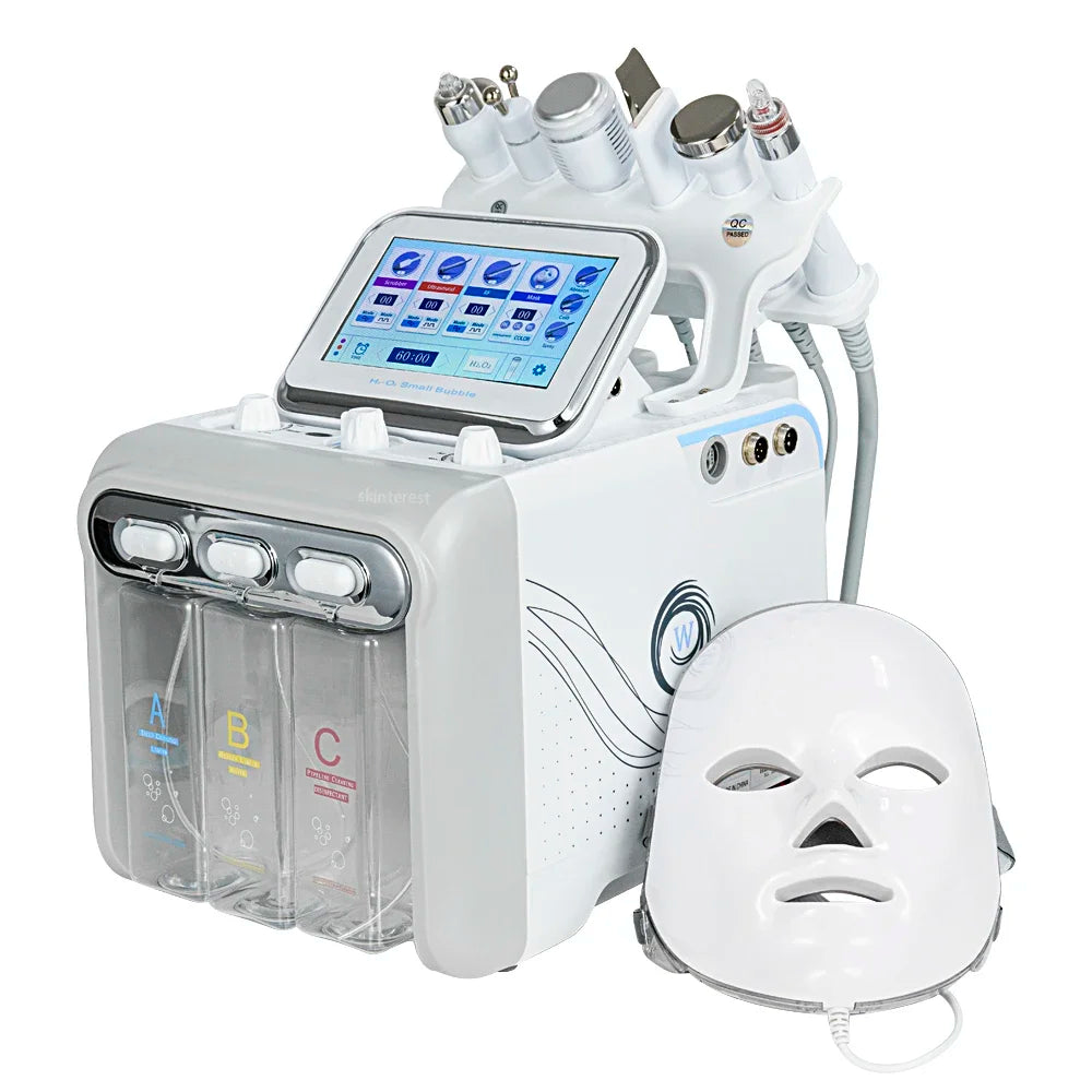 NEW 7 in 1 Skin Rejuvenation Hydro Dermabrasion/ Deep Facial Cleaning Machine/Bubble SPA Beauty Ürün ana görseli