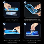 3PCS Tempered Glass For Google Pixel 10 9 Pro XL 8 8A 9a 7 7a 5G Screen Protector Fingerprint Toughened Accessories No Dust Kit