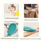 1Pcs Exfoliating Glove - Exfoliate Glove For Dead Skin Bath Exfoliating Gloves For Shower Spa Massage Body Scrub,bath accessory