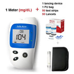 Sinocare Safe Accu2 Blood Glucose Meter Blood Sugar Test Kit Diabetes Home Glucometer with 50pcs Strips or only strips