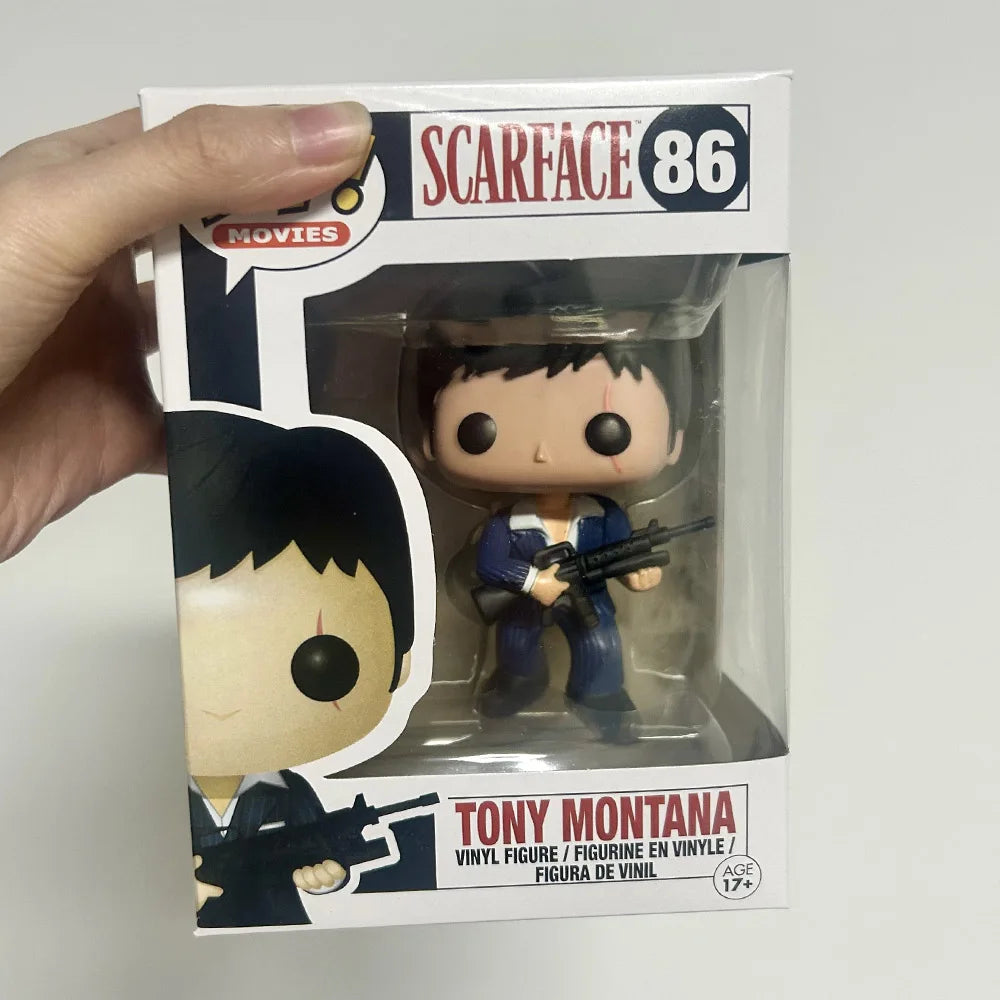 Movies Scarface funkos Tony Montana #86 pops Vinyl Action Figure Toys Collection Dolls Home Decor Model Gifts Main image