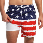 ESCATCH Summer 2026 New Fashion Polyester Swimming Shorts Men Gym Board Quickly Dry Elastic Waist Traje De Baño Beach Pants
