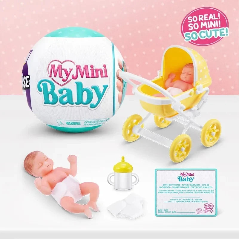 Zuru 5 Surprise My Mini Baby Miniature Baby Dolls Collectible Mystery Blind Egg 12 Styles To Collect In Stock Toy Gift For Kids Secondary image