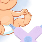 Infants Ear Nose Navel Clean Tool Kids Safety Ear Pick Navel Cleaner Nasal Cavity Care Supplies 4-in-1 Baby Care Gadget