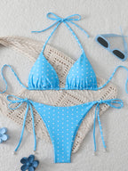 Sexy  Micro Bikinis Sets Pearl Dot Print Swimwear 2026 Bathing Suit Woman Beachwear Women Beach Summer Bikini Two-piece Swimsuit