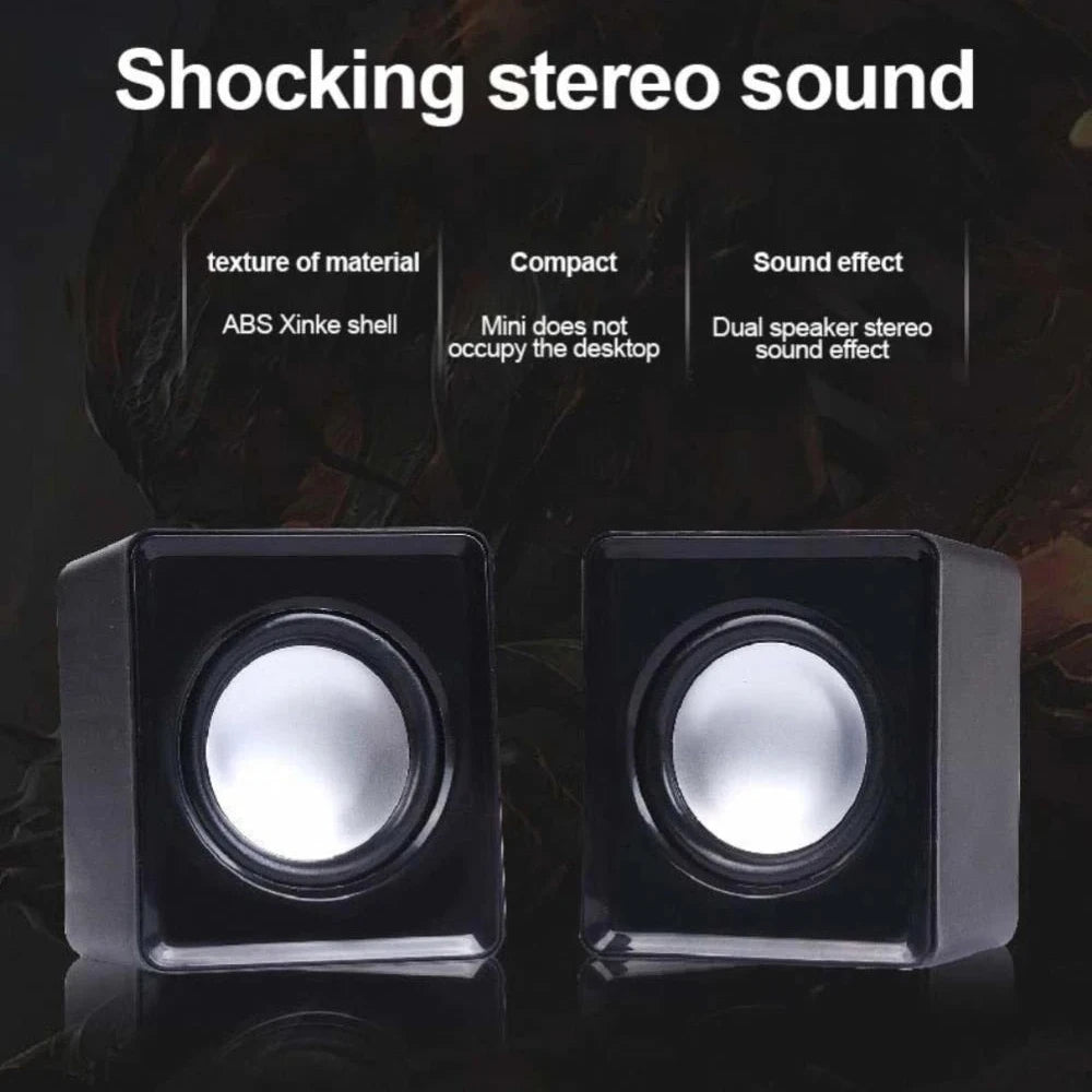 Computer Speaker For PC Laptop Desktop Caixa De Som Sound Box Music Audio System Bocina Column Acoustics Coluna Amplified Unit