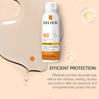 EELHOE Sun Protection Face Spray, Hydrating Moisturizer with UV Filter Lightweight Daily SPF60 Mist for Sensitive Skin Oil-Free