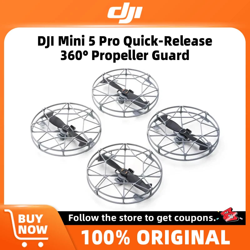 DJI Mini 5 Pro Propeller Guard (Integrated Propellers) Features a snap-on design for easy setup Original in Stock Ürün ana görseli