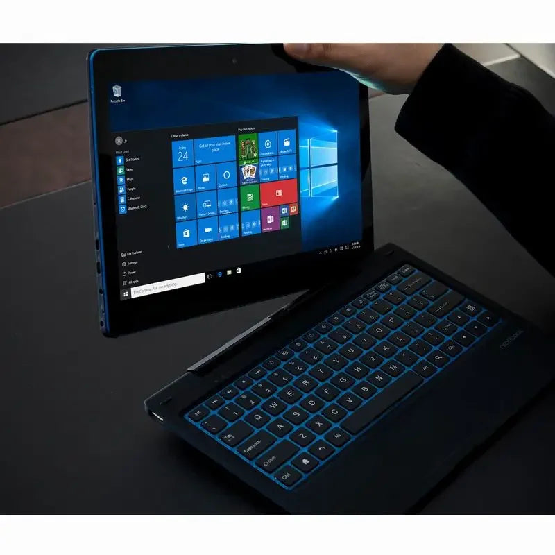 11.6'' Windows 10 Tablet PC 2GBDDR+64GB  Z3735G CPU 1366*768 IPS Screen Quad Core G12 Dual Camera 2 in1 With Docking Keyboard