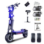 Toursor X14 Electric Scooter 10000W 14 Inch 72V Off-Road Adult Foldable Scooter New EU Express Duty Free 2025