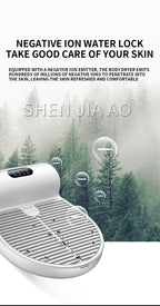 110V/220V Body Drier Machine Bathroom Body Dryer Negative Ions Human Skin Drier Hand Dryer 1350W with scale