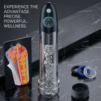 Penis Pump Penile Thicken Penis Exerciser Sex Toys for Man Electric Sextoys Dick Enlargement for Men Cock Stretch Devices